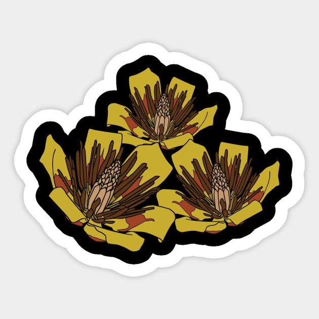 Flower Sticker by Flowerart1232